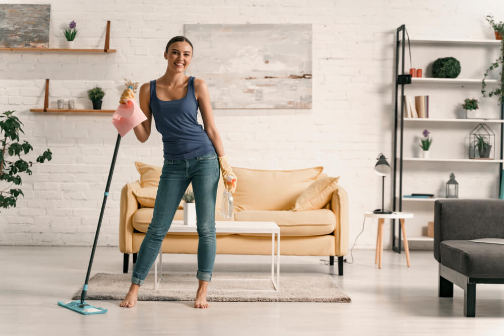 Reinigung – fugenloser Boden