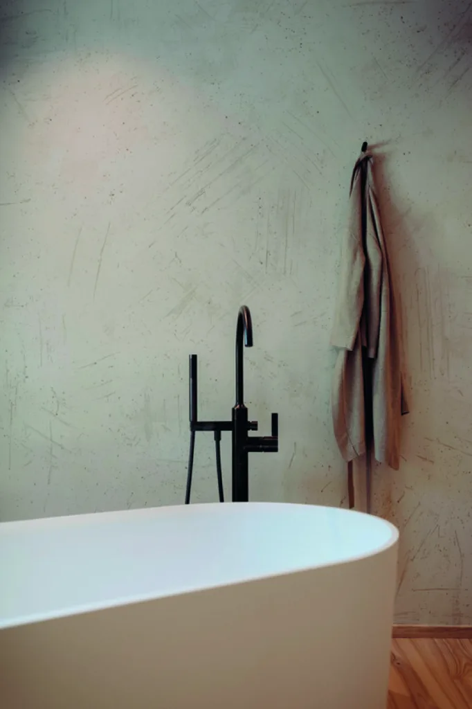 Kalkzementputz doppo Ambiente Wand