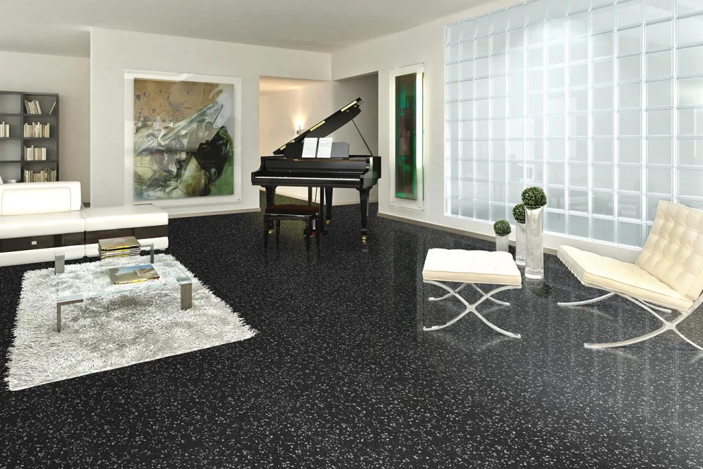 Hohe Belastbarkeit von Terrazzoböden