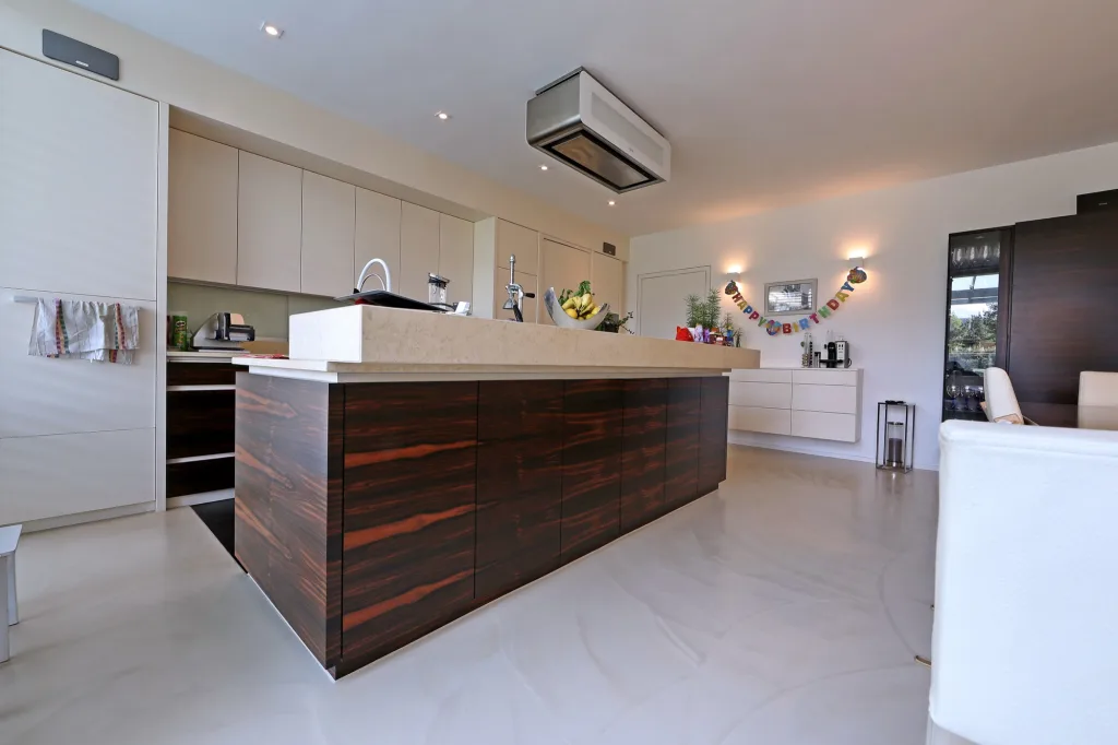 Gespachtelter Sichtbeton