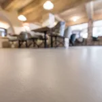 How is a seamless floor installed?