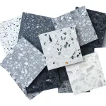 What material is Terrazzo made of?