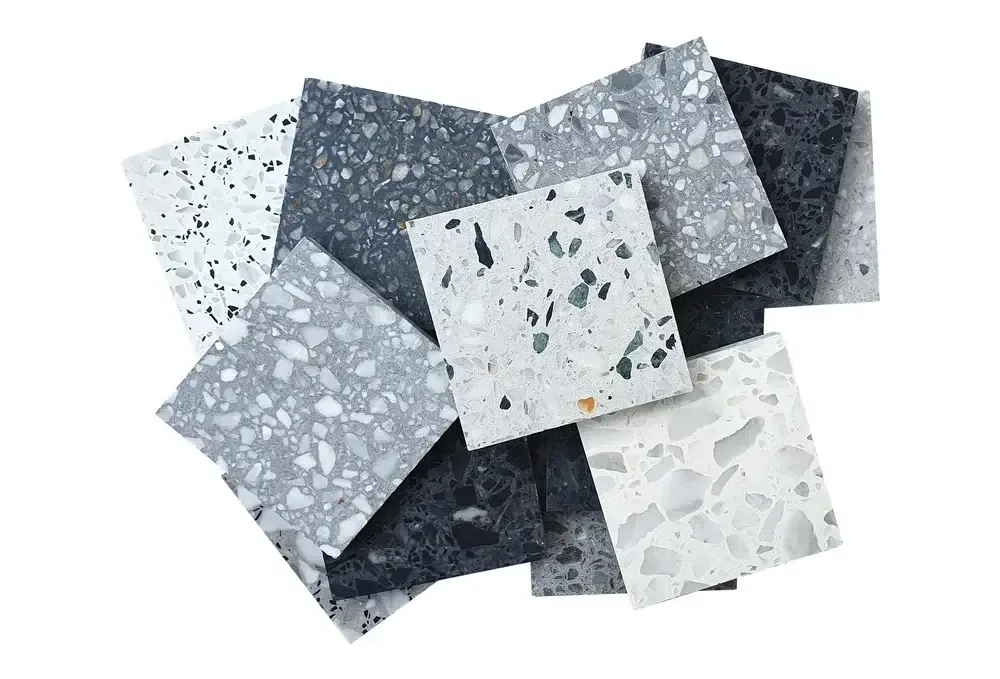 Aus welchem Material ist Terrazzo?