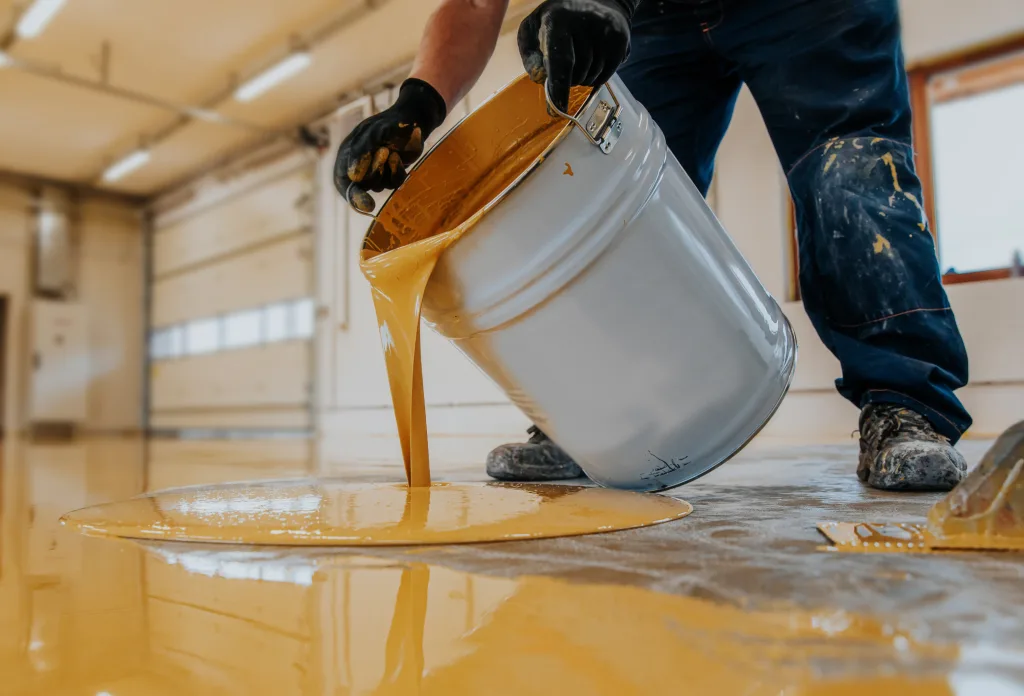 Garagenboden & Werkstatt Boden beschichten mit IBOD